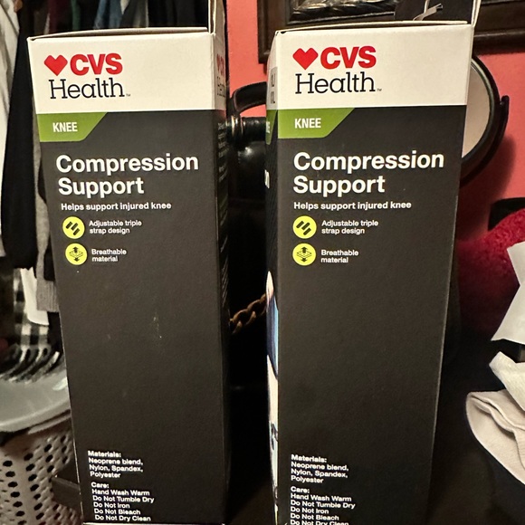 Two CVS kneww braces - Picture 2 of 4